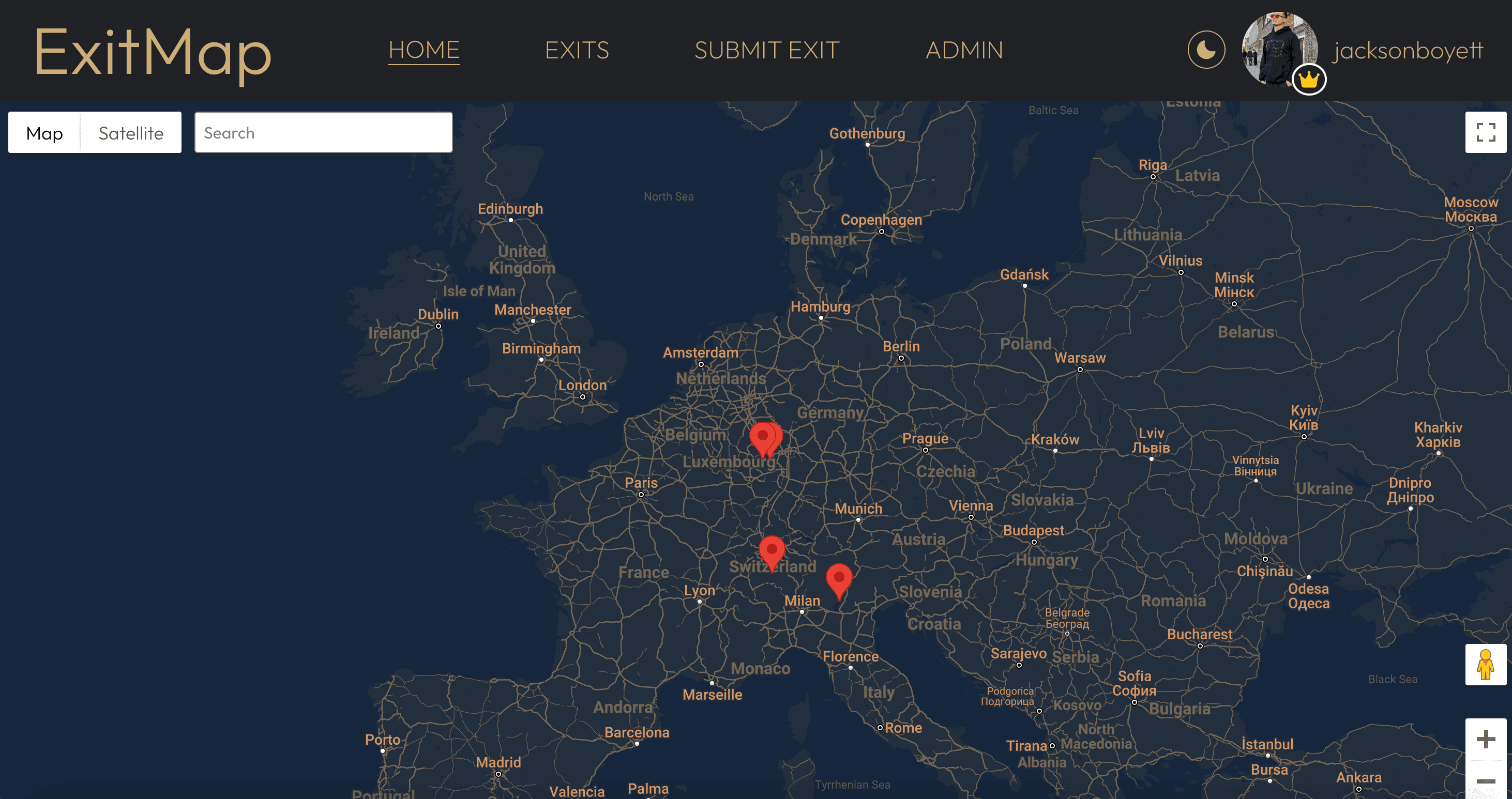 exitmap